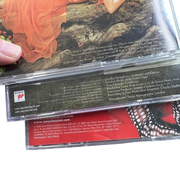 Lot of 3 Charlotte Church CDs Dream A Dream, Enchantment, Self Titled Opera Pop - Picture 4 of 9